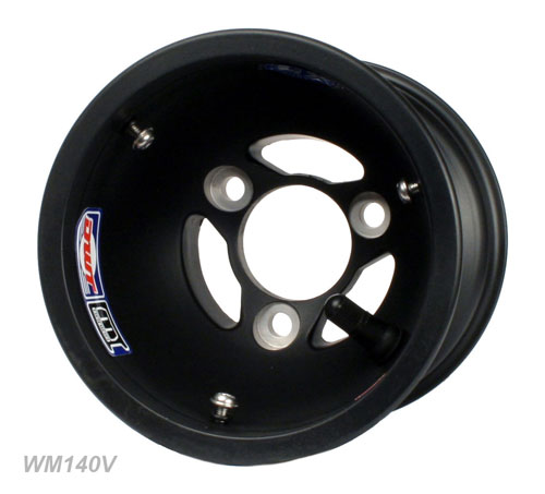 Douglas Magnesium Front Hub & M/R Rear "Vented" 140mm